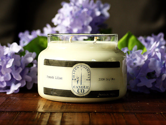 French Lilac - 100% Soy Wax Candle - 12 oz