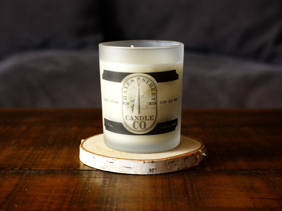 Fresh Coffee - 100% Soy Wax Candle - 5 oz