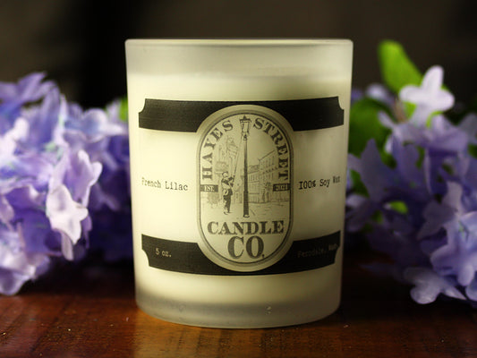 French Lilac - 100% Soy Wax Candle - 5 oz