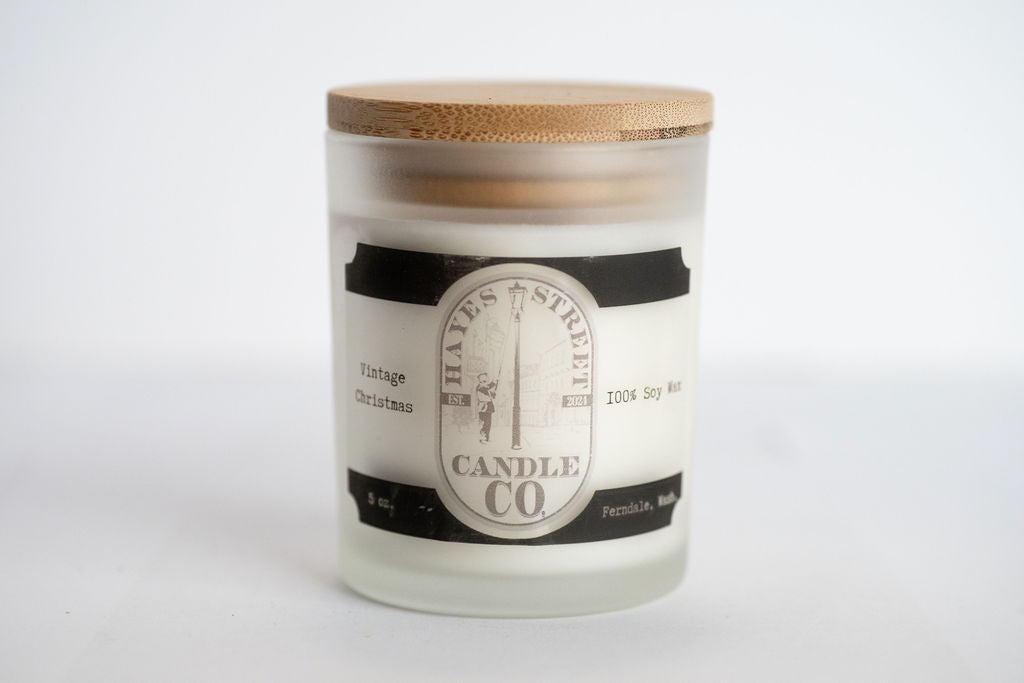 Vintage Christmas - 100% Soy Wax Candle - 5 oz