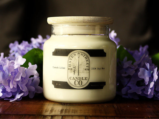 French Lilac - 100% Soy Wax Candle - 18 oz
