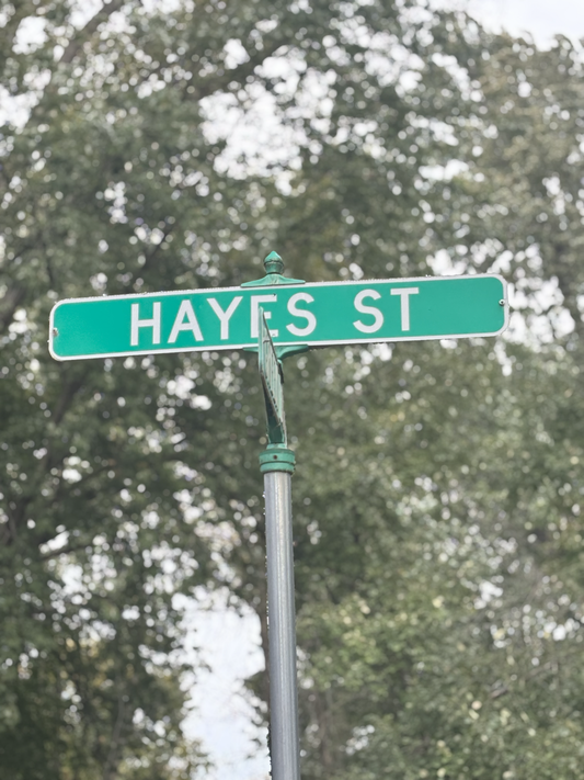 Hayes Street sign