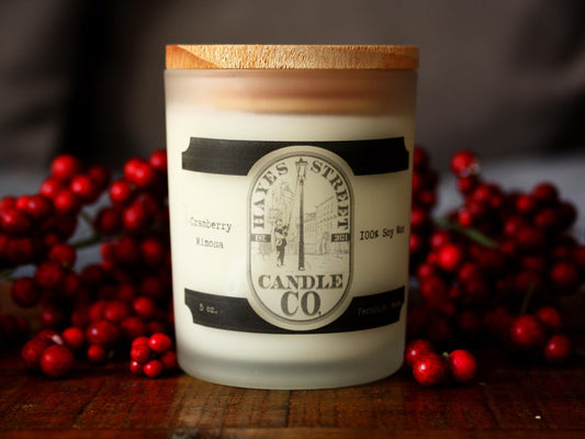 Cranberry Mimosa - 100% Soy Wax Candle - 5 oz