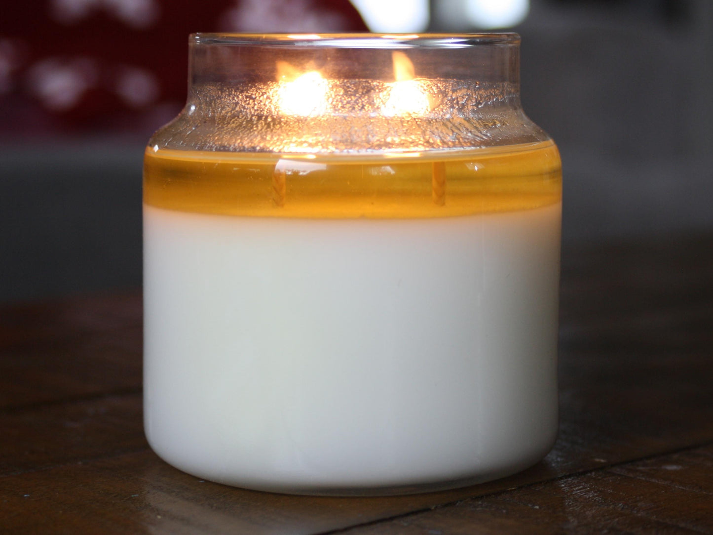 Pomegranate Cider - 100% Soy Wax Candle - 18 oz