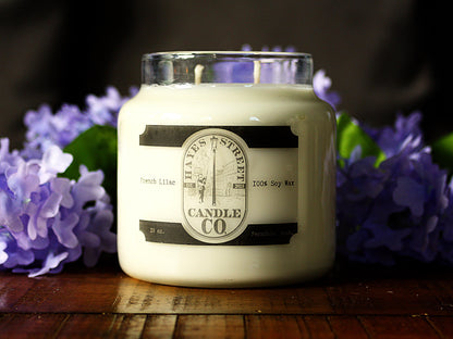 Set of Four Apothecary Jar Candles - 18 oz - 100% Soy Wax - Choose 4 and Save