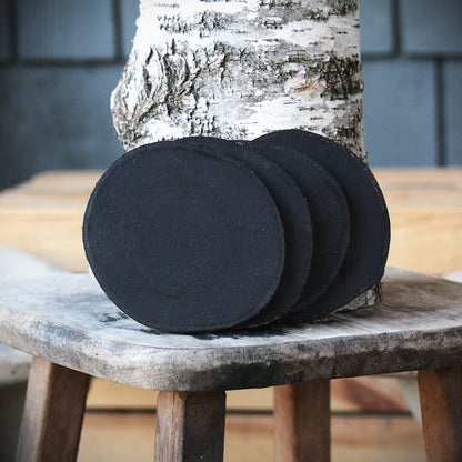 Chalkboard Coasters - Set of 4 Rustic Chalkboard Coasters