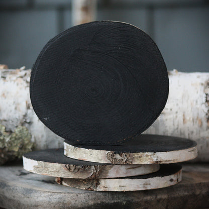 Chalkboard Coasters - Set of 4 Rustic Chalkboard Coasters