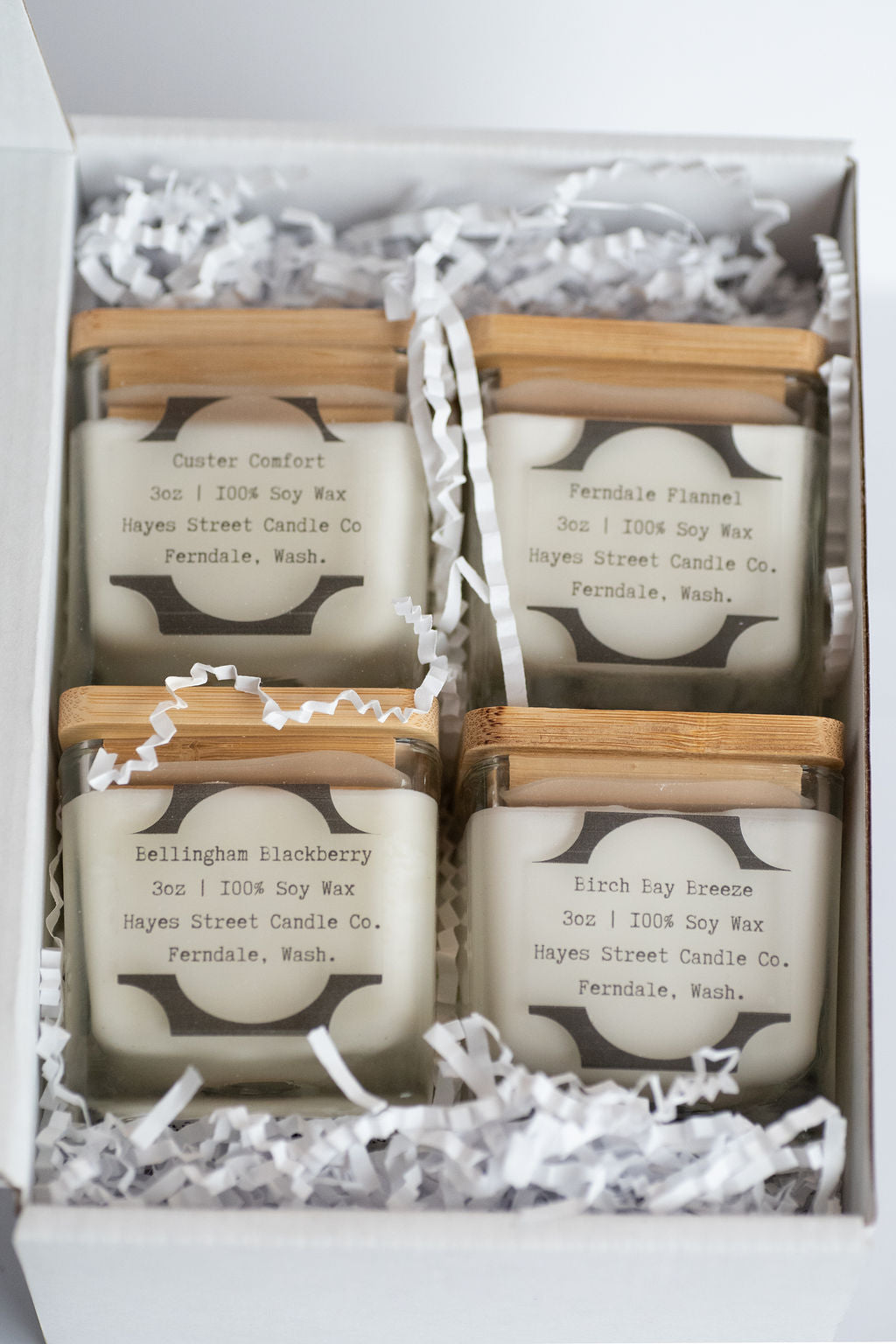 Inspired by Whatcom County - Set of 4 - 100% Soy Wax Candles