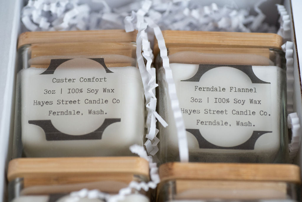 Inspired by Whatcom County - Set of 4 - 100% Soy Wax Candles