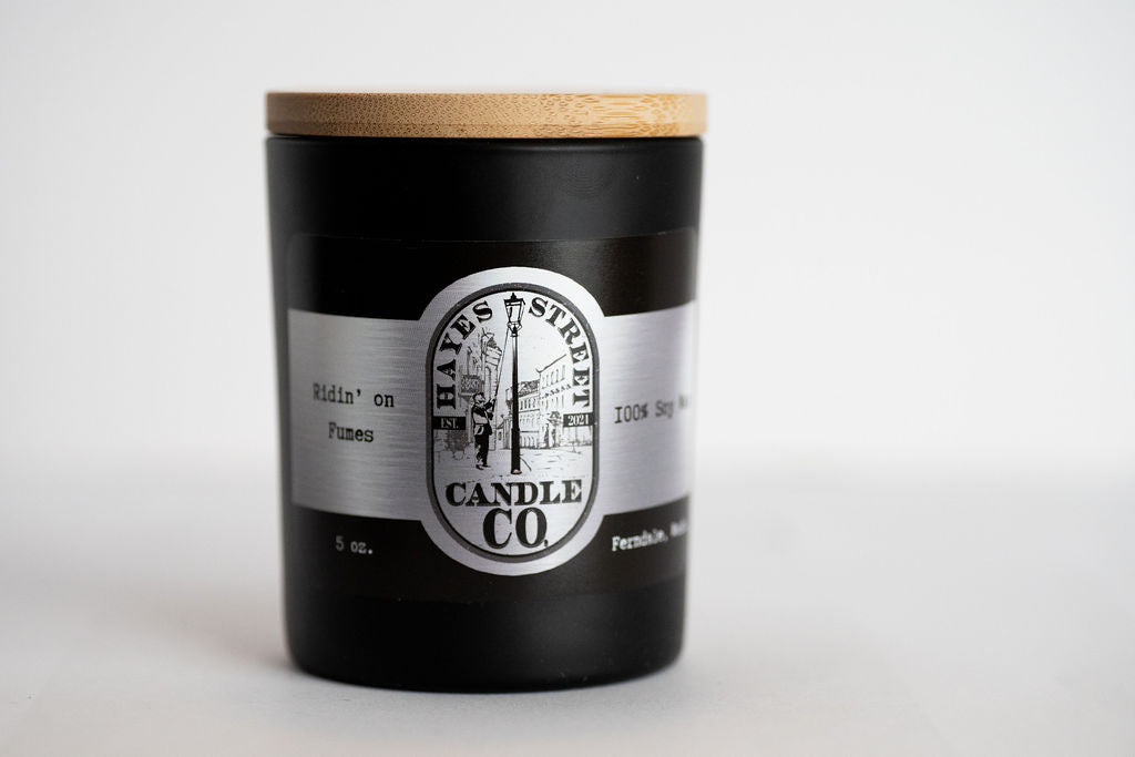 Ridin' on Fumes - 100% Soy Wax Candle - 5 oz