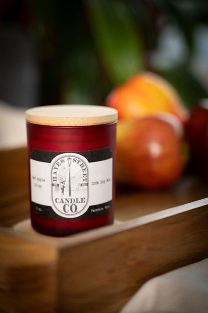 Red Apple Bliss - 100% Soy Wax Candle - 5 oz