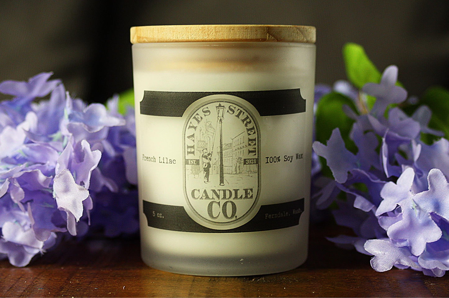 French Lilac - 100% Soy Wax Candle - 5 oz