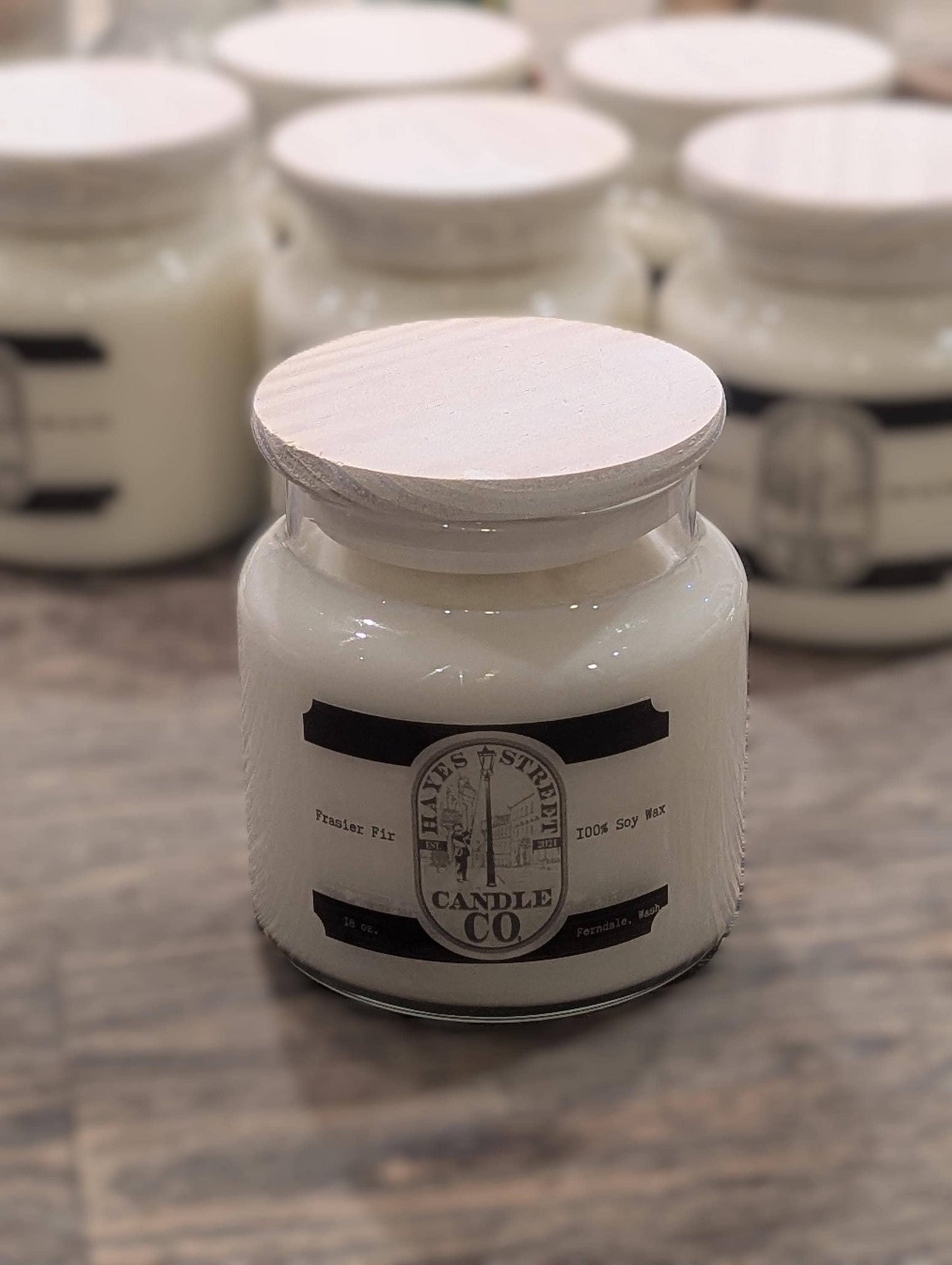 Set of Four Apothecary Jar Candles - 18 oz - 100% Soy Wax - Choose 4 and Save