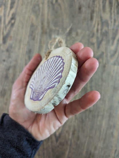 Sea Shell Driftwood Ornament