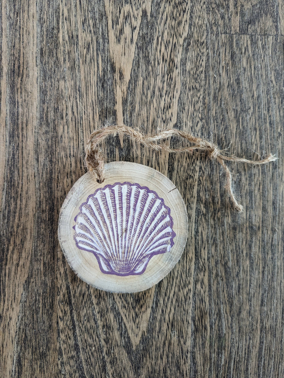 Sea Shell Driftwood Ornament